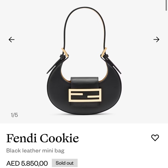Fendi cookie shoulder bag - Picture 2 of 6